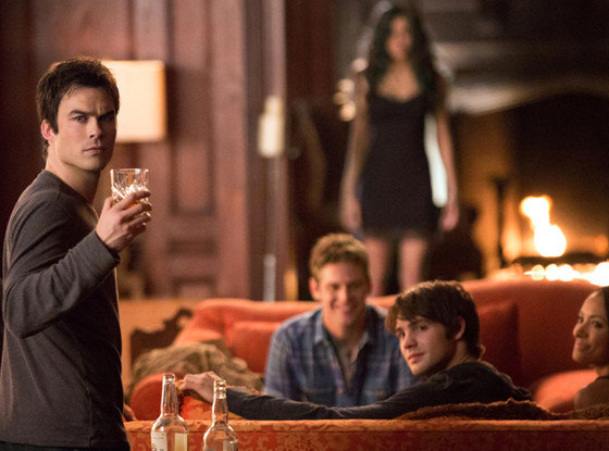 The Vampire Diaries, Ian Somerhalder, Zach Roerig, Nina Dobrev, Steven R. McQueen The Vampire Diaries, Ian Somerhalder, Zach Roerig, Nina Dobrev, Steven R. McQueen